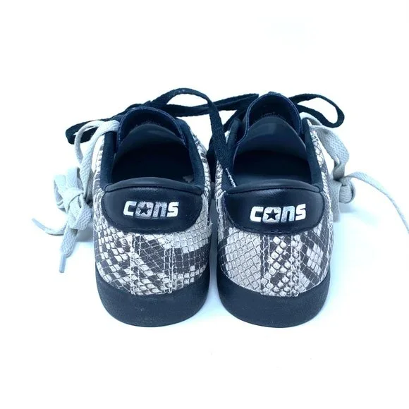 💖MEGA SALE💖Converse Women  170431C CHECKPOINT PRO OX Gravel Gray Black Skate - Picture 7 of 11